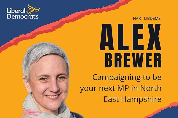 Alex Brewer campaign poster